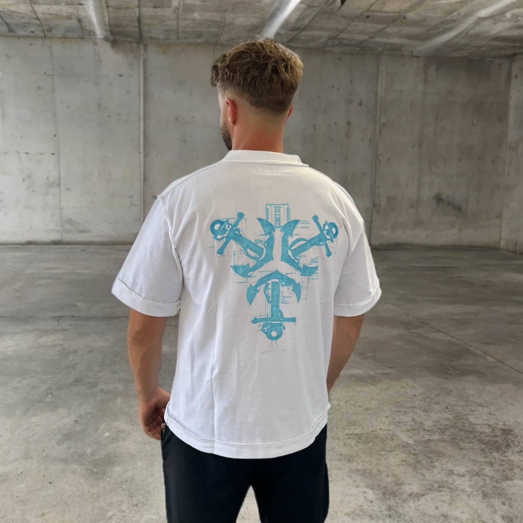 Blueprint Tee (Reversible)